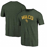 Baylor Bears Fanatics Branded Green Arched City Tri Blend T-Shirt